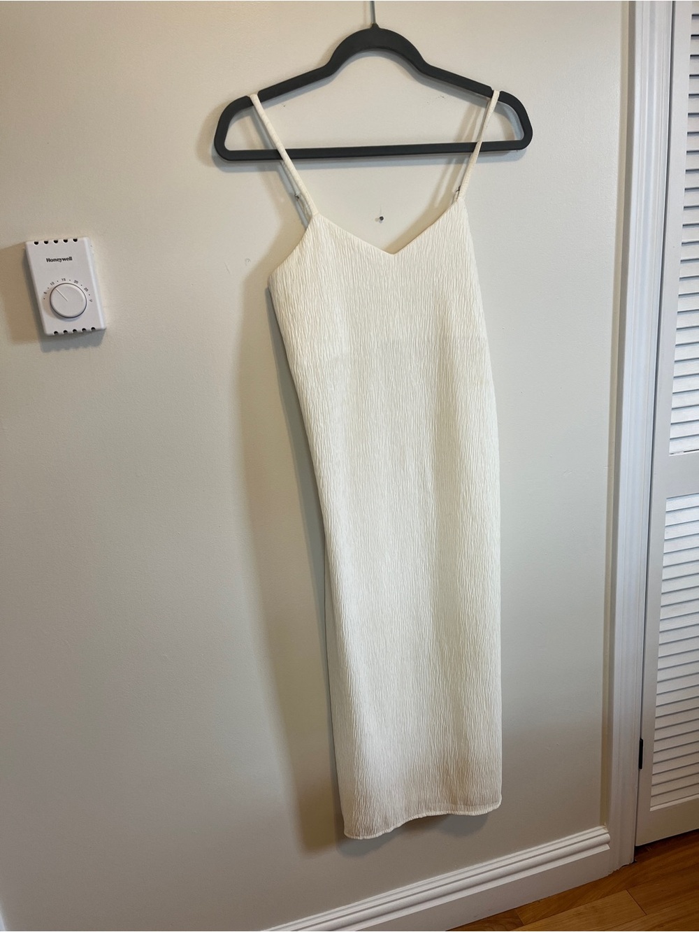 Cream Midi Dress